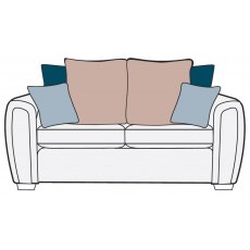 Alstons Memphis 3 Seater Pillow Back Sofa