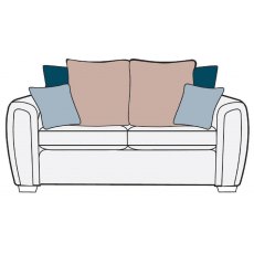 Alstons Memphis 3 Seater Sofa Bed (Pillow Back)