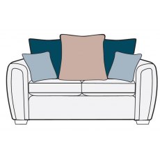 Alstons Memphis 2 Seater Pillow Back Sofa