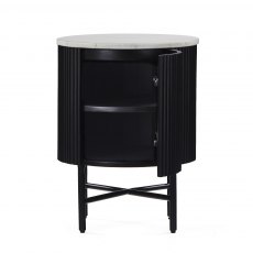 Corndell Lucas Round Cupboard With Door