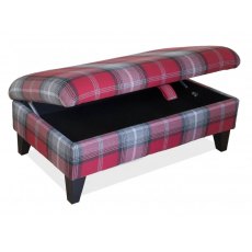 Alstons Cosy Collection Legged Ottoman
