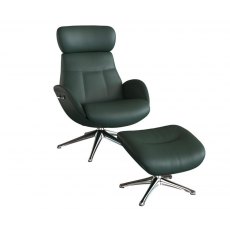 Flexlux Elegant Chair & Footstool