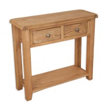 IFD Melbourne 2 Drawer Console Table