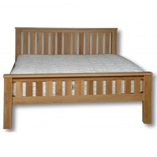 Real Wood Manhattan Oak Bed Frame