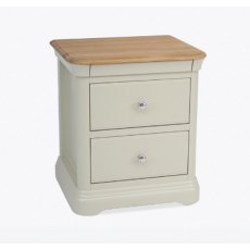 TCH Furniture Cromwell Bedside Chest 2 Drawers