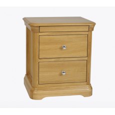 TCH Furniture Lamont Bedside Chest 2 Drawers