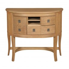 Carlton Furniture Gibson Half Moon Console Table