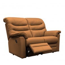 G Plan Ledbury 2 Seater Sofa Powered Single Recliner With Headrest & Lumbar