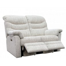G Plan Ledbury 2 Seater Sofa Powered Double Recliner With Headrest & Lumbar