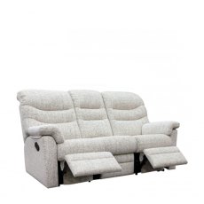 G Plan Ledbury 3 Seater Sofa Powered Double Recliner With Headrest & Lumbar