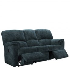 G Plan Chloe 3 Seater Double Manual Recliner