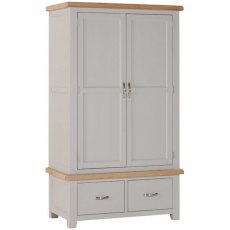 Devonshire Wiltshire Painted Wardrobe With 2 Drawers