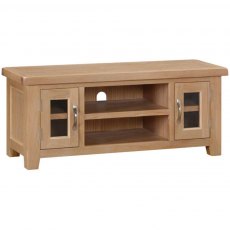 Devonshire Wiltshire Oak Large TV Unit