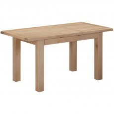 Devonshire Wiltshire Oak Dining Table With One Extension