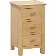 Devonshire Moreton 3 Drawer Bedside Chest