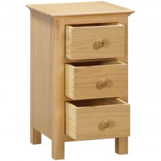 Devonshire Moreton 3 Drawer Bedside Chest