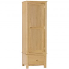 Devonshire Moreton Single Wardrobe With Drawer