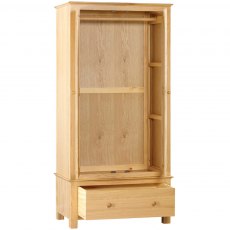 Devonshire Moreton Double Wardrobe With One Drawer