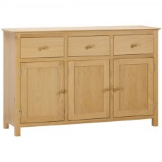 Devonshire Moreton Sideboard With 3 Doors & 3 Drawers