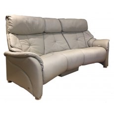 Himolla Chester 3 Seater Trapezodial Powered Reclining Sofa With Retracting Table(4247)