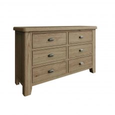 Hafren Collection KHO Bedroom 6 Drawer Chest