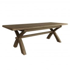 Hafren Collection KHO Dining 2m Cross Legged Extending Table
