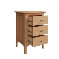 Hafren Collection KNT Bedroom Large Bedside Cabinet