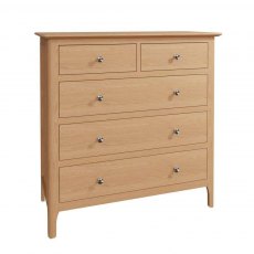 Hafren Collection KNT Bedroom Jumbo 2 Over 3 Drawer Chest