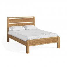 Corndell Bergen 6' Slatted Oak Bedframe