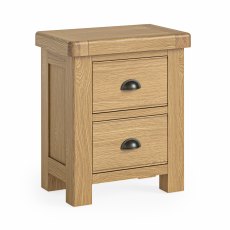 Corndell Normandy 2 Drawer Bedside Chest Corndell Normandy 2 Drawer Bedside Chest