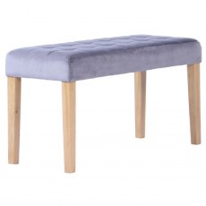 Devonshire Ashbury Velvet 104cm Dining Bench