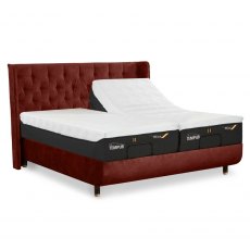 Tempur Arc Adjustable Disc Bedframe With Luxury Headboard