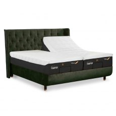 Tempur Arc Adjustable Disc Bedframe With Luxury Headboard