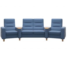 Stressless Wave High Back Sector Sofa SCA121H