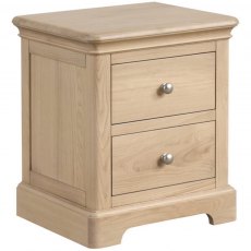 Devonshire Lydford Oak 2 Drawer Bedside Chest Devonshire Lydford Oak 2 Drawer Bedside Chest
