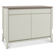 Bentley Designs Bergen Soft Grey Oak & Soft Grey Narrow Sideboard