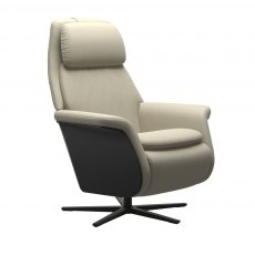 Stressless Sam Power Recliner (Wood) With Sirius Base