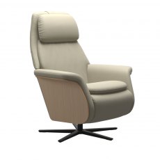 Stressless Sam Power Recliner (Wood) With Sirius Base