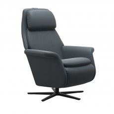 Stressless Sam Upholstered Power Recliner With Sirius Base