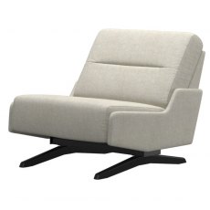 Stressless Stella 1 Seater With Side Panels & Wood Legs
