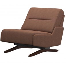 Stressless Stella 1 Seater With Side Panels & Wood Legs