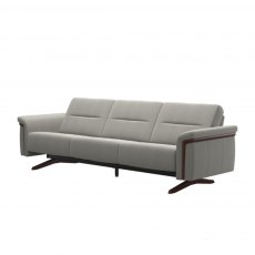 Stressless Stella 3 Seater Sofa With Wood Inlay