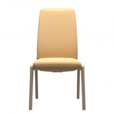 Stressless Vanilla High Back Dining Chair D100 Leg