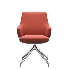 Stressless Vanilla Low Back Dining Chair D350 Leg With Arms