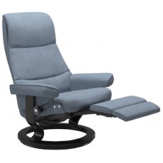 Stressless View Recliner Chair With Power Leg & Back
