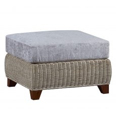 The Cane Industries Della Grand Footstool With Storage