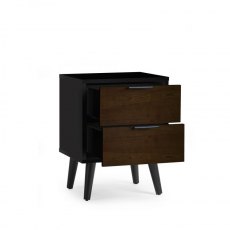Julian Bowen Alba 2 Drawer Bedside Chest