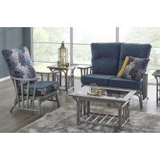 The Cane Industries Lucerne 2 Seater Sofa with 2 Arm Chairs