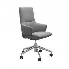 Stressless Mint High Back Office Chair With Arms
