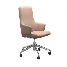 Stressless Laurel High Back Office Chair With Arms